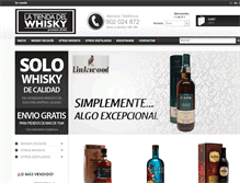 Tablet Screenshot of latiendadelwhisky.com
